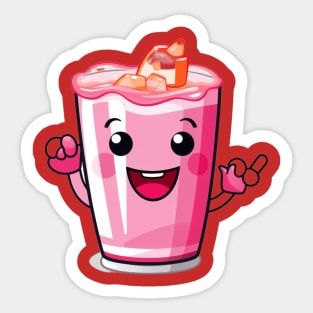 Soft drink cute T-Shirt cute giril Sticker